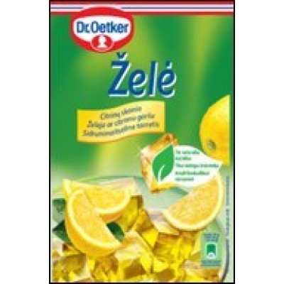Želė citrinų Dr. Oetker, 72 g